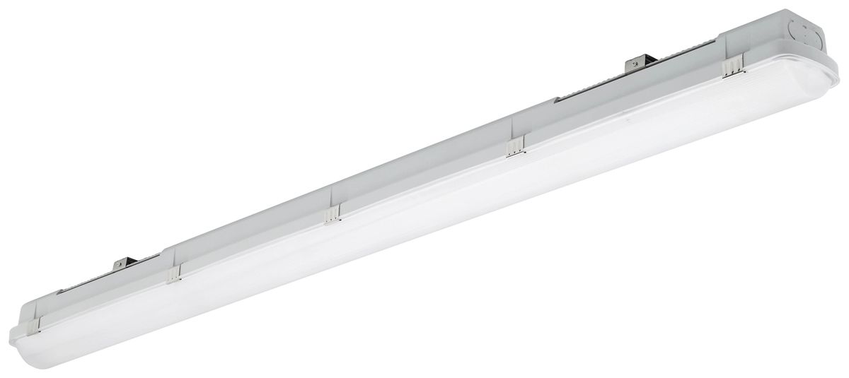 LED-Nassraumleuchte Sylvania RESISTO 1200 HF 20W 2800lm 840 IP66 DIM grau