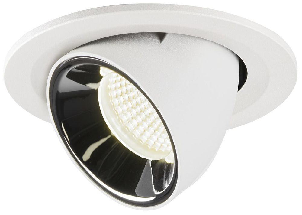 EB-LED-Downlight SLV NUMINOS GIMBLE S, 8.6W 250mA 750lm 4000K 40° ws/chr