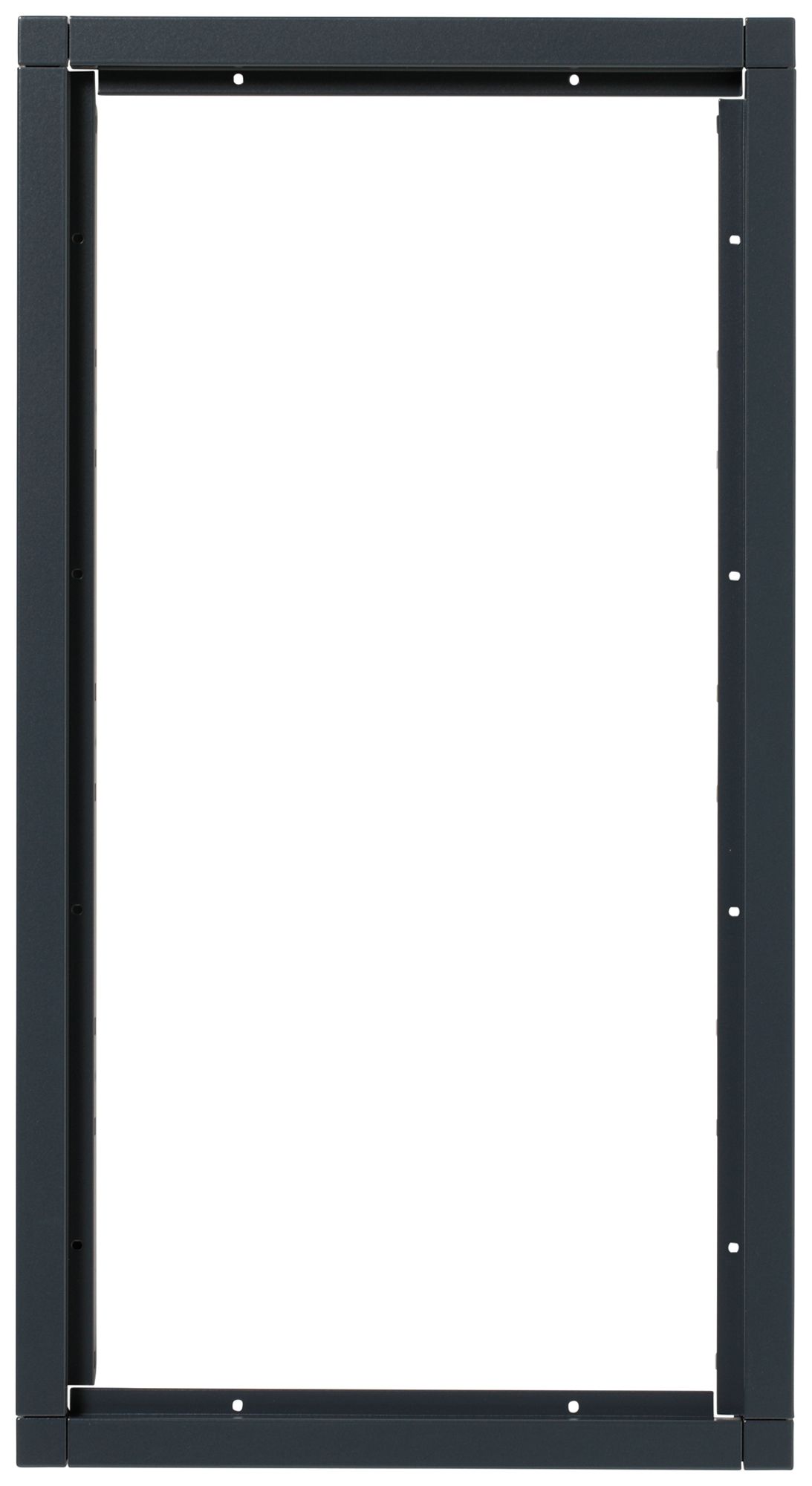 Cadre AP Siedle 8× 431×231×38mm anthracite