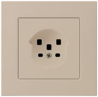 UP-Steckdose kallysto.pro T25 beige Schraubklemme
