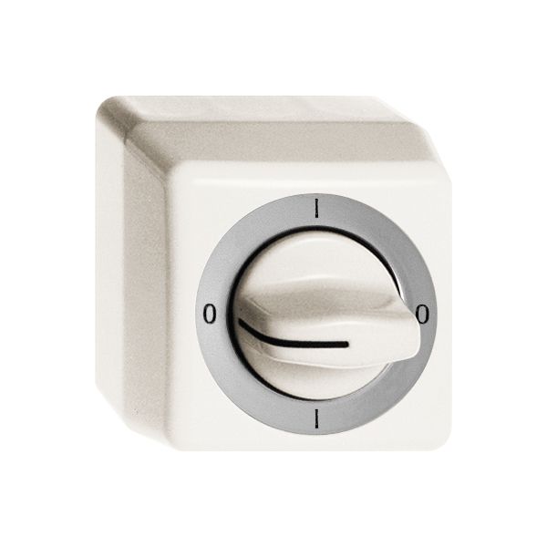 Capot AP FH pour interrupteur rotatif blanc