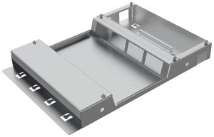 Boîte de sol double Lanz h=45mm 8 FLF