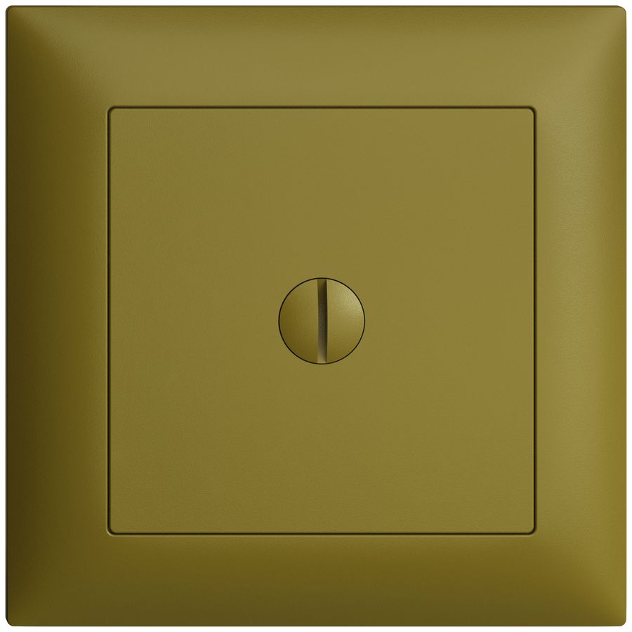 Blindabdeckung EDIZIOdue olive