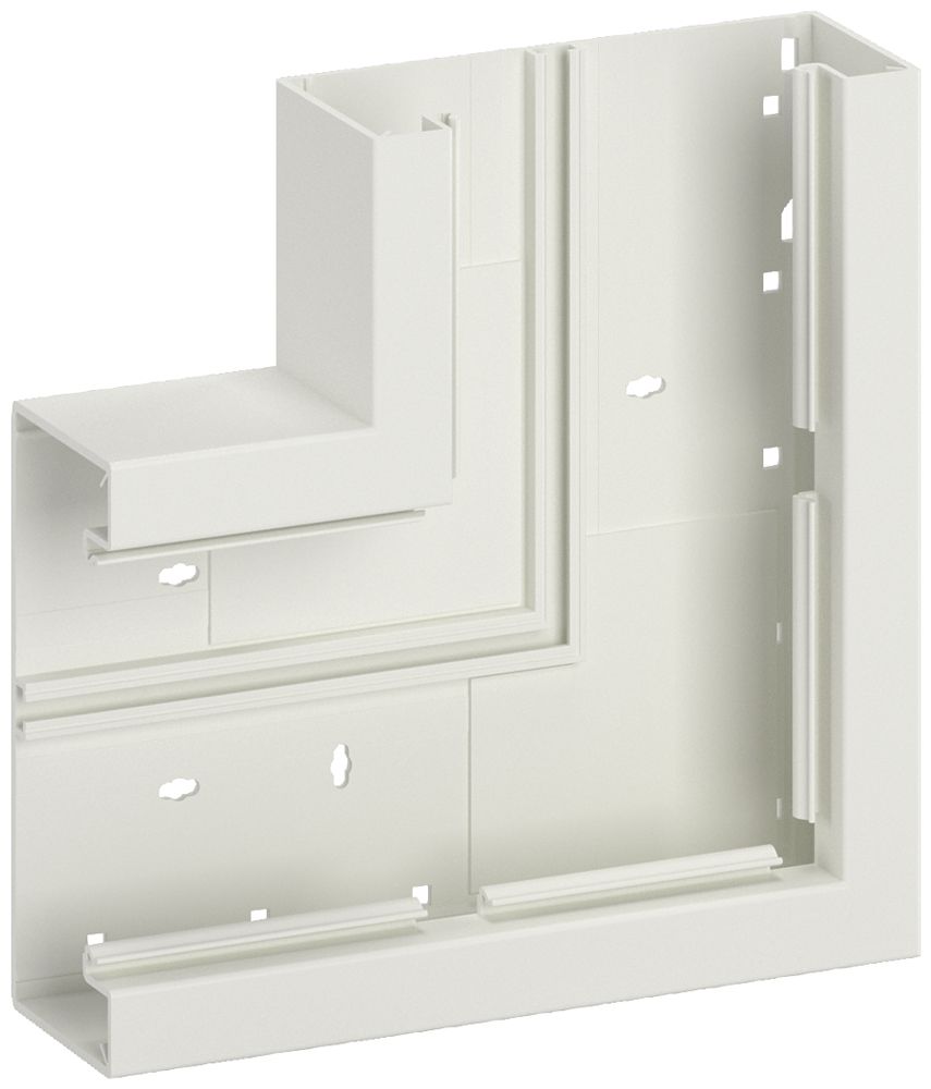 Angle plat tehalit BR 68×170mm couvercle 120mm, blanc trafic