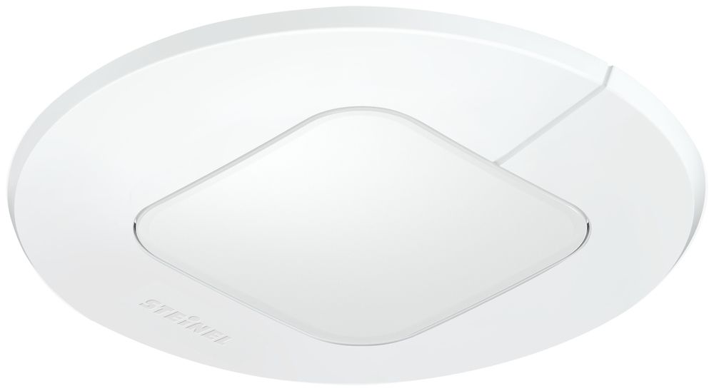 Détecteur de présence ENC Steinel IR Quattro Slim XS V3 KNX, rond blanc