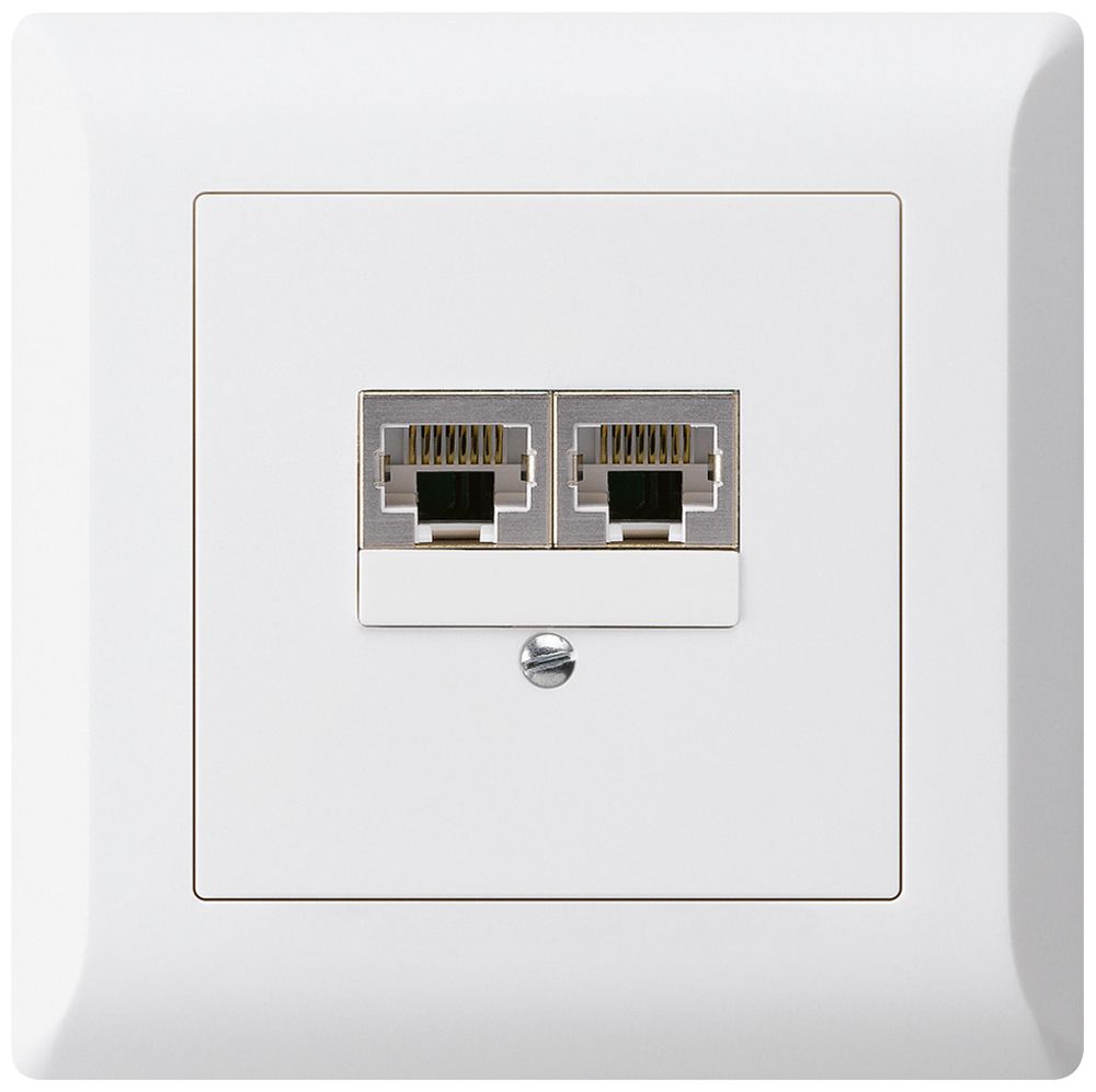 Scatola INC kallysto.line 2×RJ45s separato bianco