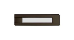 Poussoir 1/4 EDIZIO.liv SNAPFIX® p.KNX&UNI s.LED a.étiquette comm.1touch.br