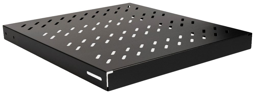 Geräteboden ROLINE 485×44×500mm 50kg schwarz Fachboden