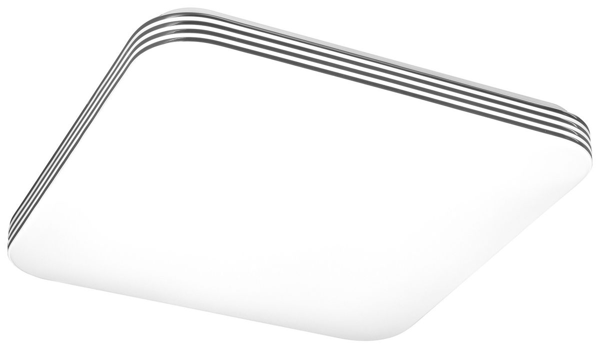 LED-Deckenleuchte LDV ORBIS SQUARE CLICK HF 50W 3700lm 3000K 430×430mm weiss