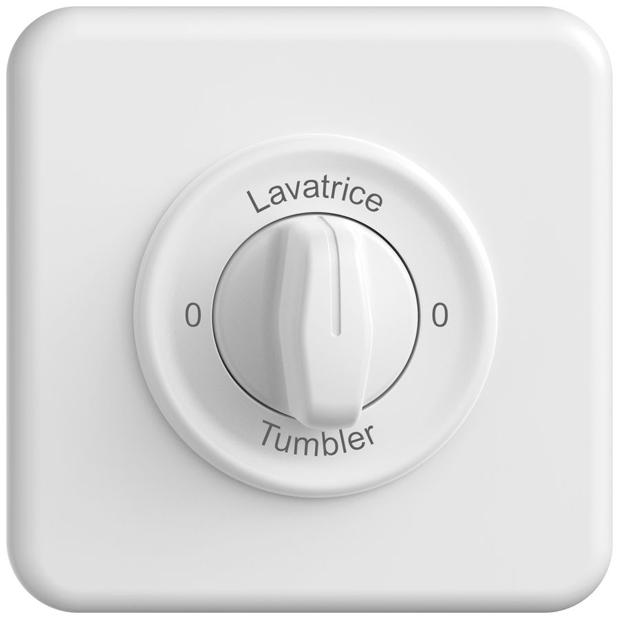 Kit de montage ENC STANDARDdue SNAPFIX® p.interr.rot.manet.0-Lavat.-0-Asciug.bc