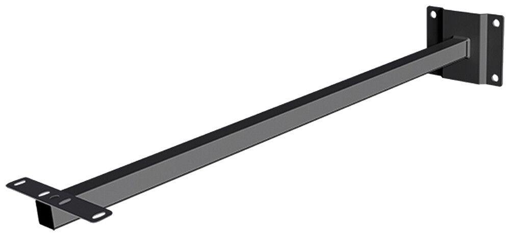 Fixation murale ESYLUX pour projecteur LED AFL et OFL Sun, 700×40×40mm, noir