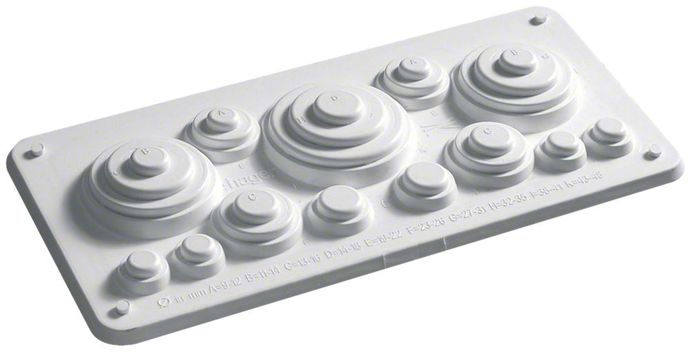 Plaque passe-câbles Hager Univers FZ425 220×15×104mm blanc