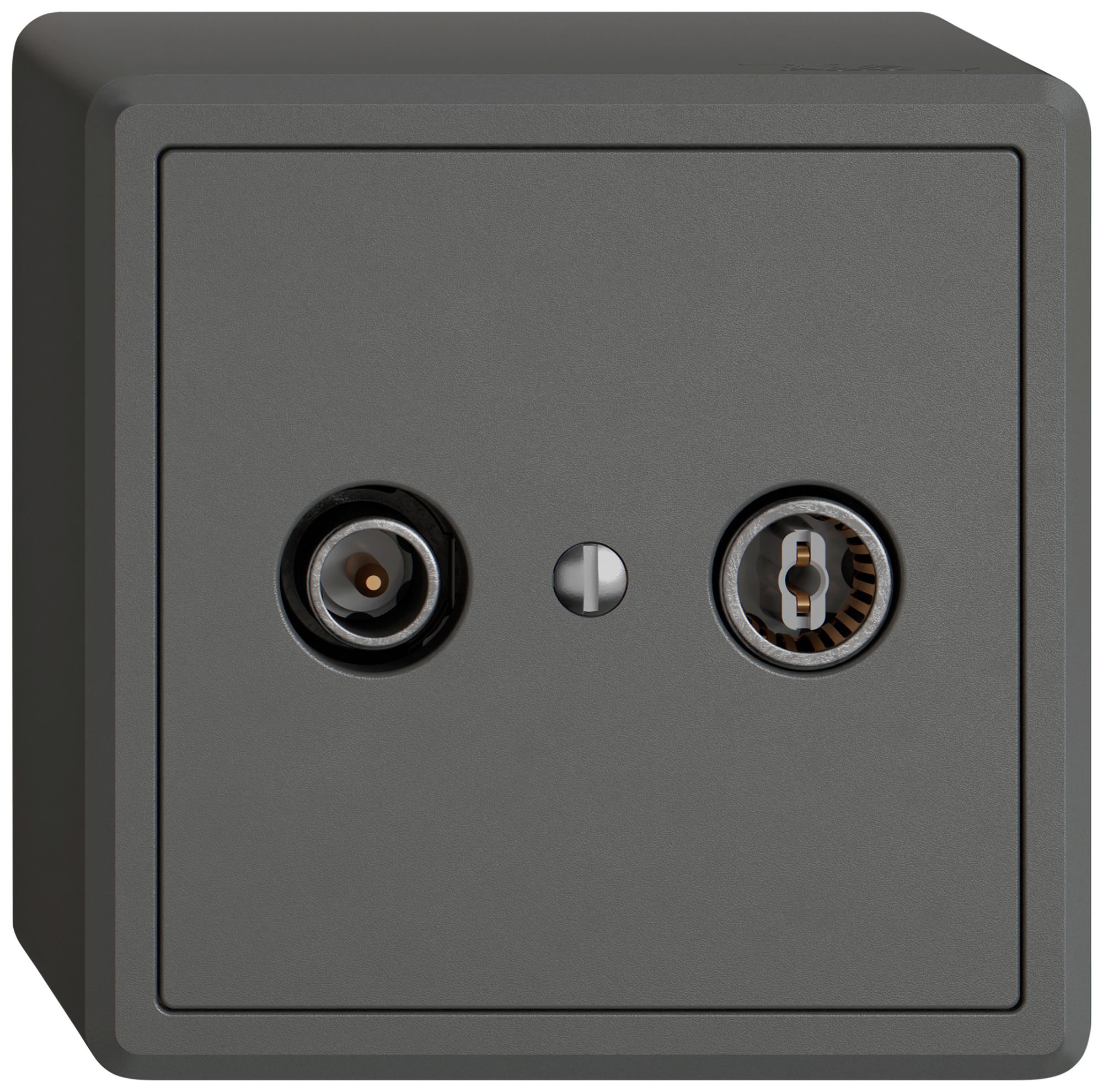 Prise antenne AP TV-R EDIZIO.liv SNAPFIX® prise de passage 23dB grf