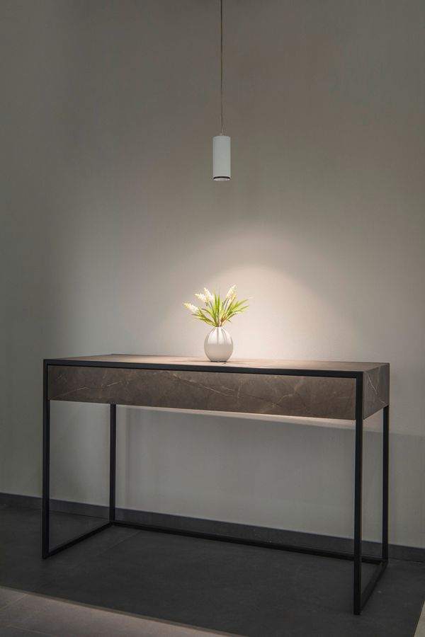 LED-Pendelleuchte SLV NUMINOS S DALI 11W 1020lm 3000K 36° Ø65×162mm weiss