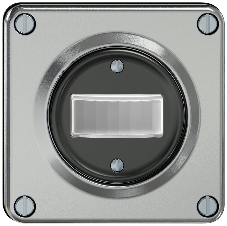 Détecteur de mouvement ELEMENT pirios PIR 180° IP20 aluminium