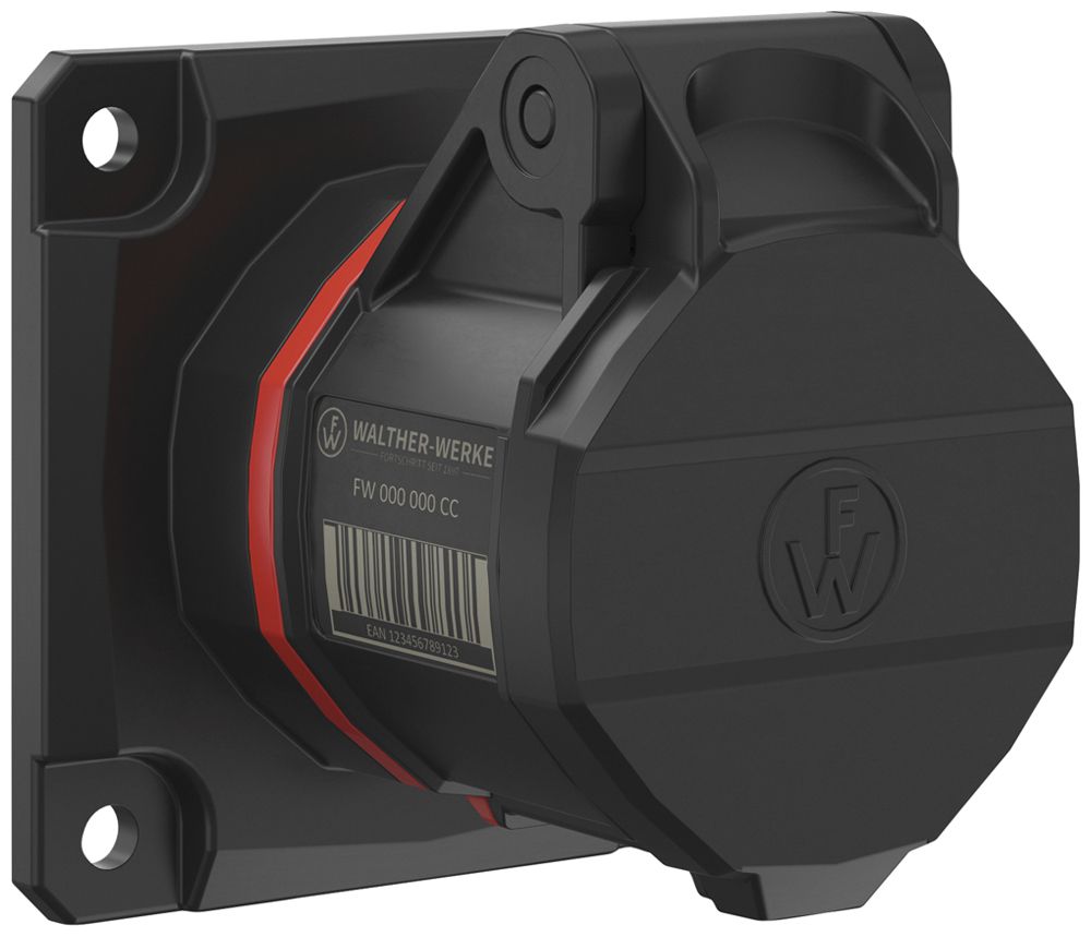 Prise CEE INC NEO 5P 16A 380…415V 6h rouge IP54 borne sans vis