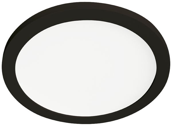 Diffusore SG Rax 200 vetro chiaro Ø218mm nero