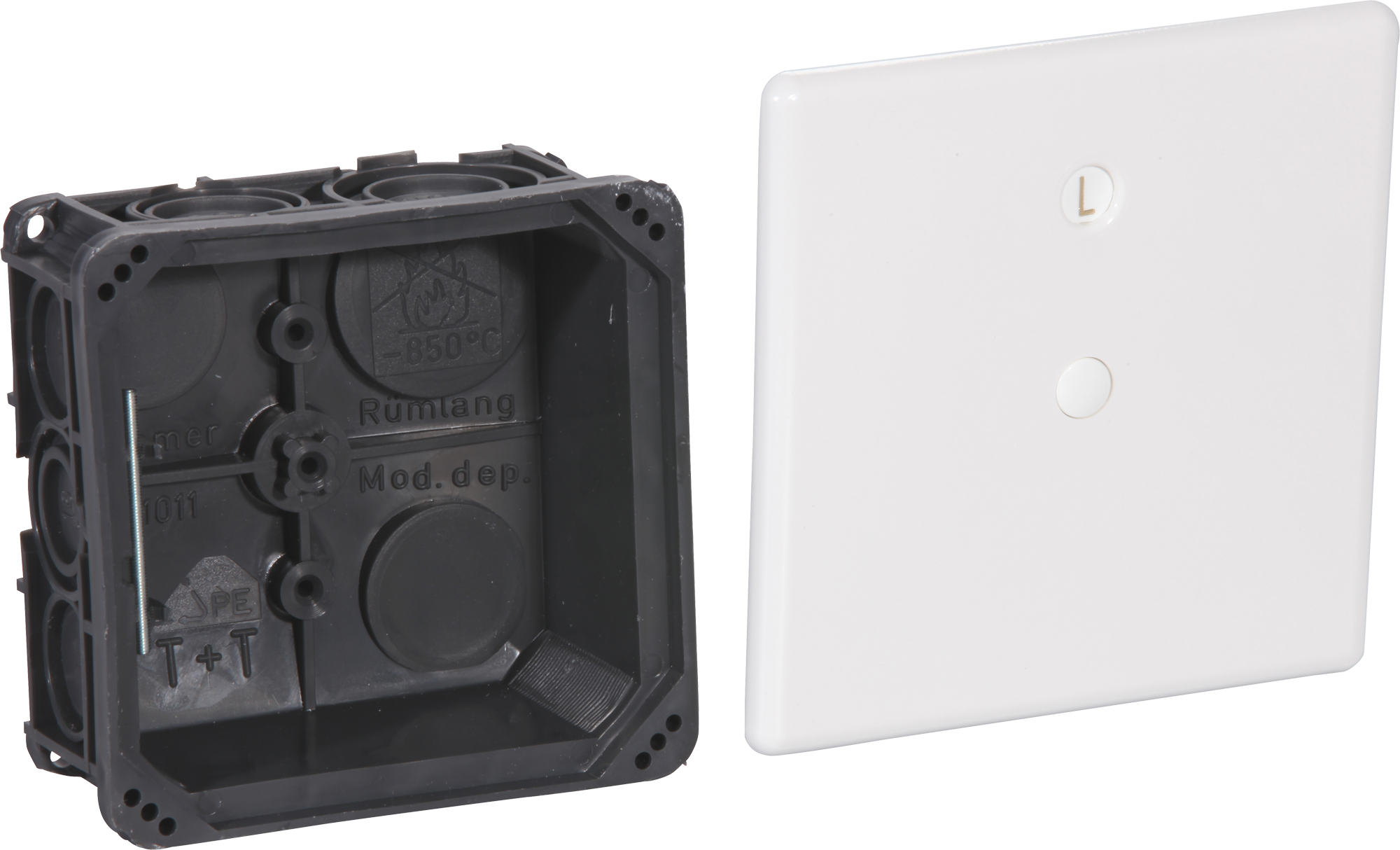 Abzweigdose Ammer mit Deckel Einführungen 2×M16 8×M20 6×M25 3×M32