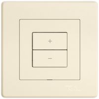 UP-Bedienaufsatz zu Dimmer EDIZIO.liv Wiser SNAPFIX® 1K 2T cr