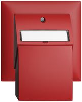 UP-Montageset EDIZIOdue FMI, mit Flachauslasshaube, für 2×Keystone, berry