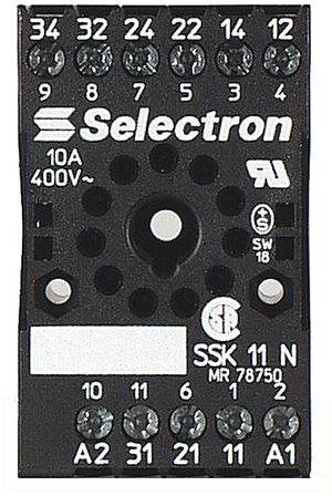 Stecksockel 11-polig SSK 11 N zu MFT/EMR