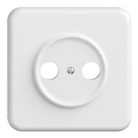 UP-Frontset STANDARDdue weiss 90×90mm