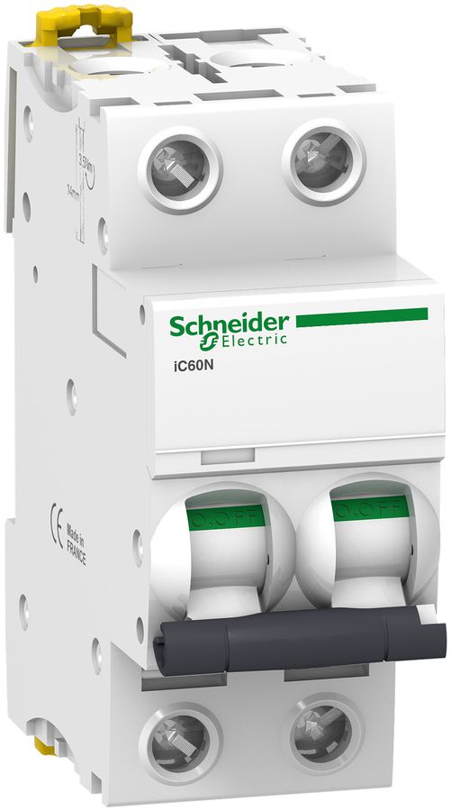 Disjoncteur Schneider Electric iC60N 2P 10A C