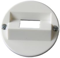 Disco frontale 43/1×RJ45 bianco