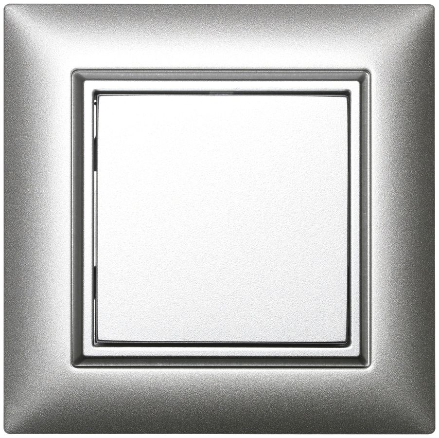 Pulsante RF AP ALADIN EnOcean EDIZIOdue, 1-volta, argento