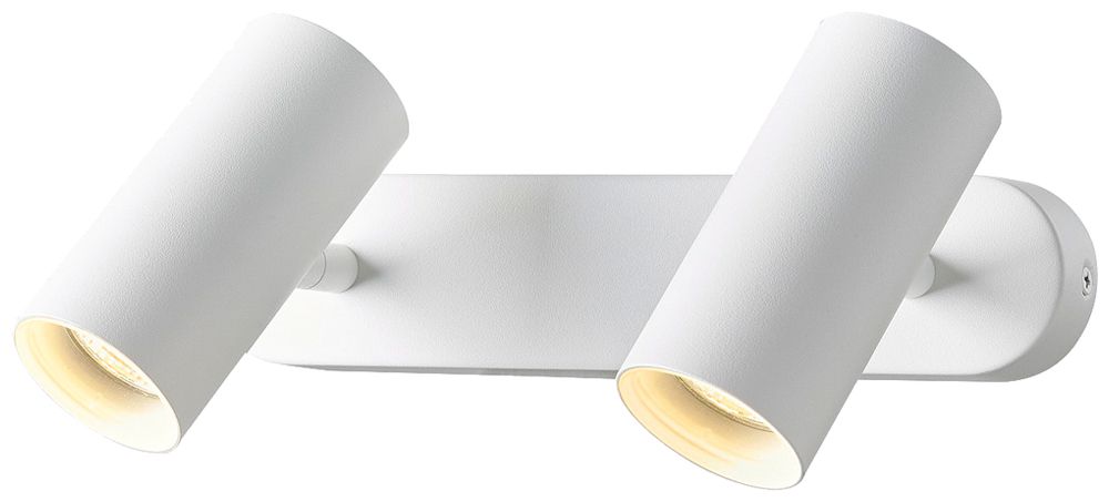 Spot LED SLV NOBLO 12W 1460lm 930 VAR 240×105×127mm blanc 2×Spot