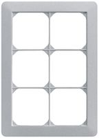 Cadre de recouvrement ENC kallysto.trend 3×2 arktis 154×214mm