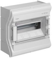 AP-Kleinverteiler Hager vector 1-reihig 12TE IP65 310×302×151mm