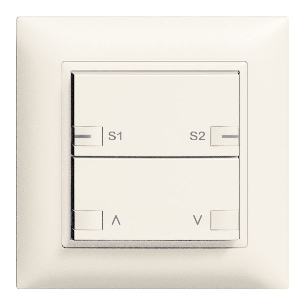 Kit frontal ENC moteur sc. 1c/2t ZEP 88×88mm blanc