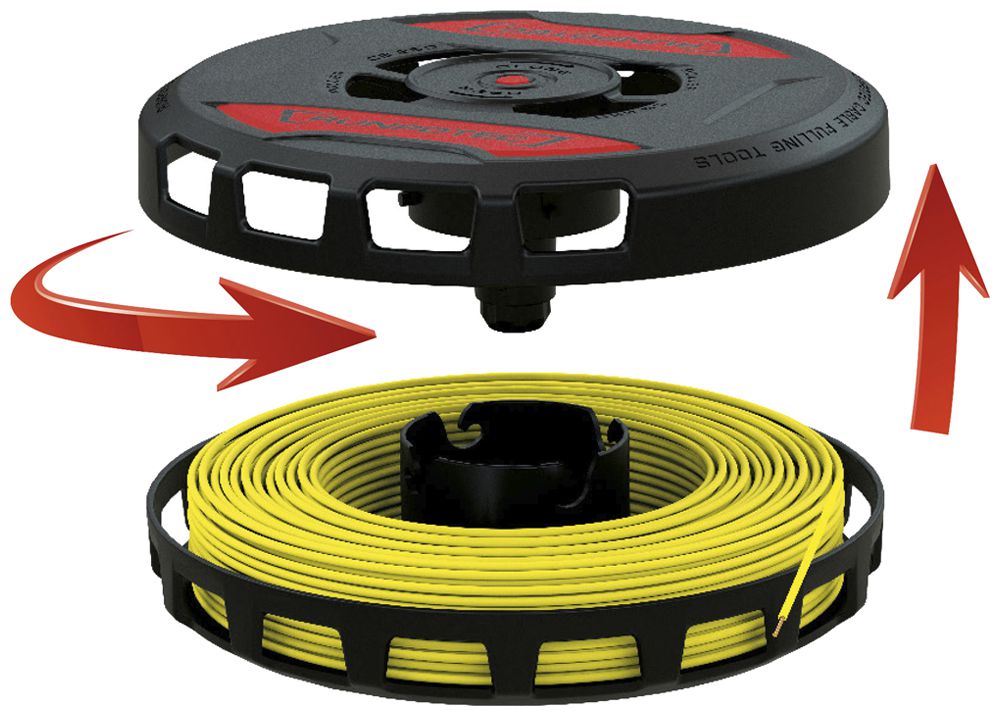 Drahtabroller Runpotec CB 260 Ø81.5mm Ø254mm 7kg 4Stück