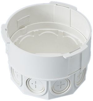 Hohlwand-Dose R&M Ø95 9×M20 weiss ohne Deckel