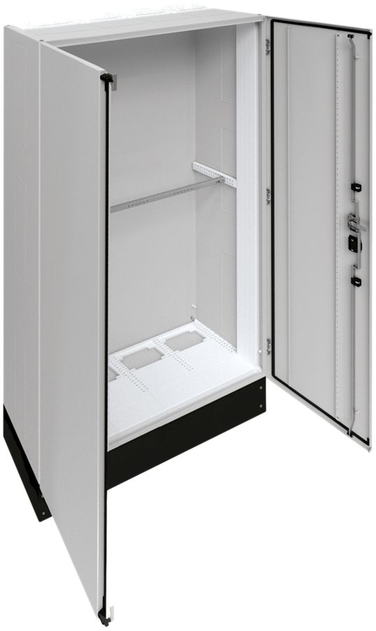 Armoire Hager univers CP I 1850×1050×400mm avec socle 200mm IP55