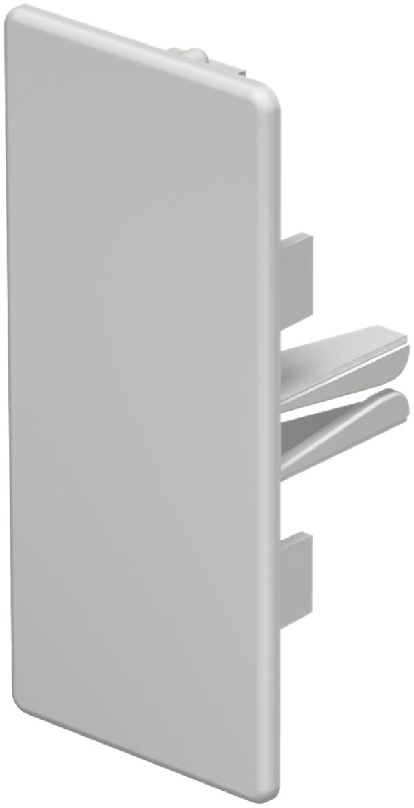Plaque de fermeture Bettermann pour canal d'installation WDK gris clair 40×90mm
