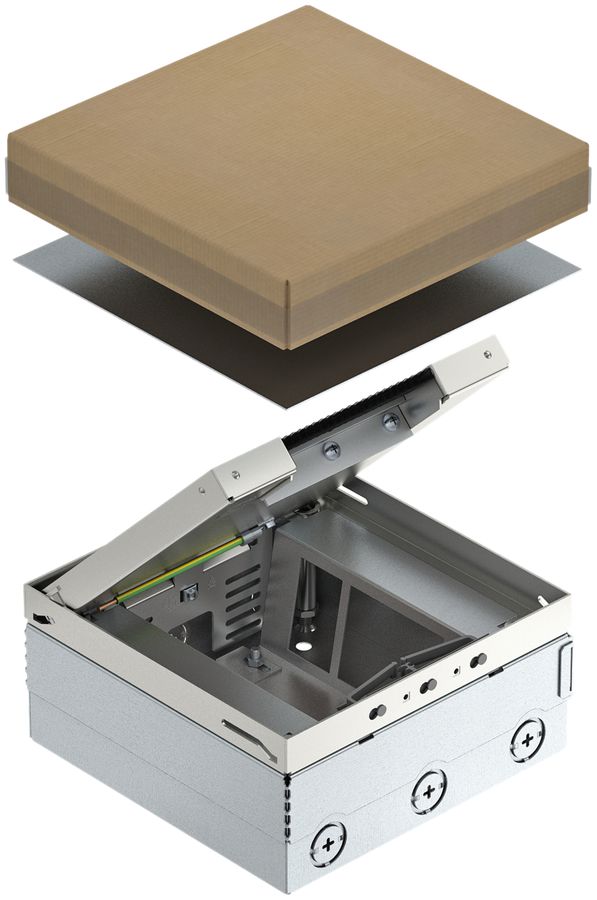 Bodendose Bettermann UDHOME4 für 6 FLF mit Bürstenauslass