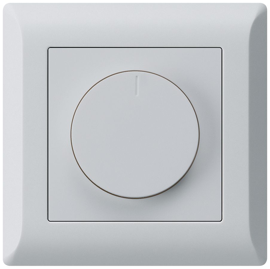 UP-Universaldimmer kallysto.line Phasenanschnitt mit LED hellgrau