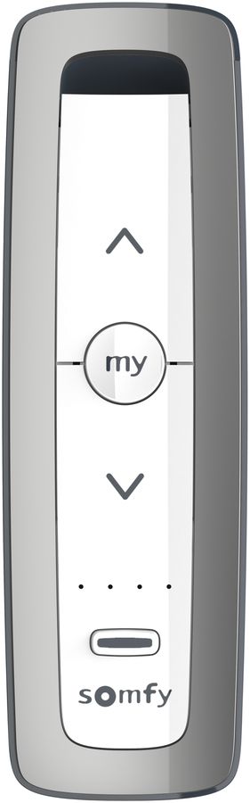 Télécommande RF Somfy SITUO 5 RTS Iron II, 5-canal, aspect métallisé