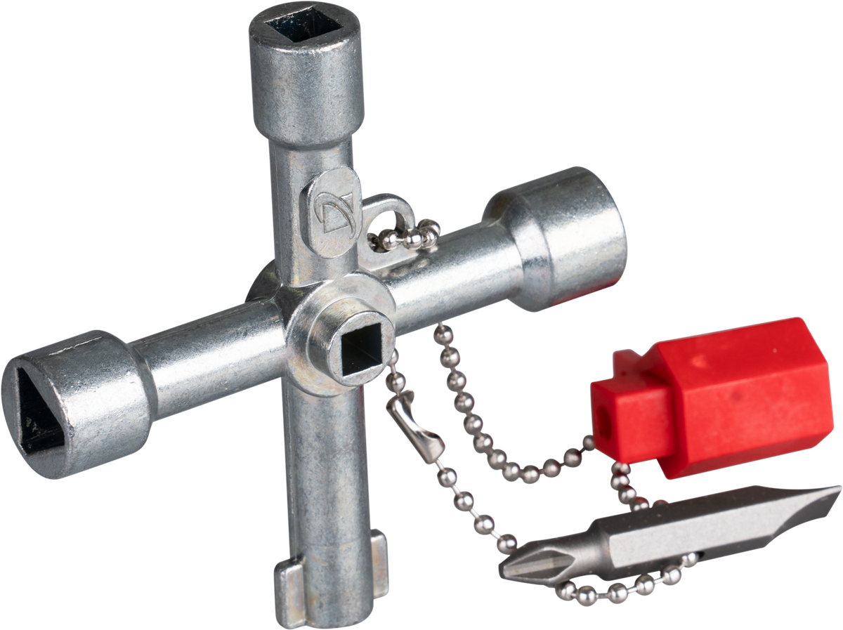 Chiave p.armadio elettrico c.bits metalliche 7000-DSP-100