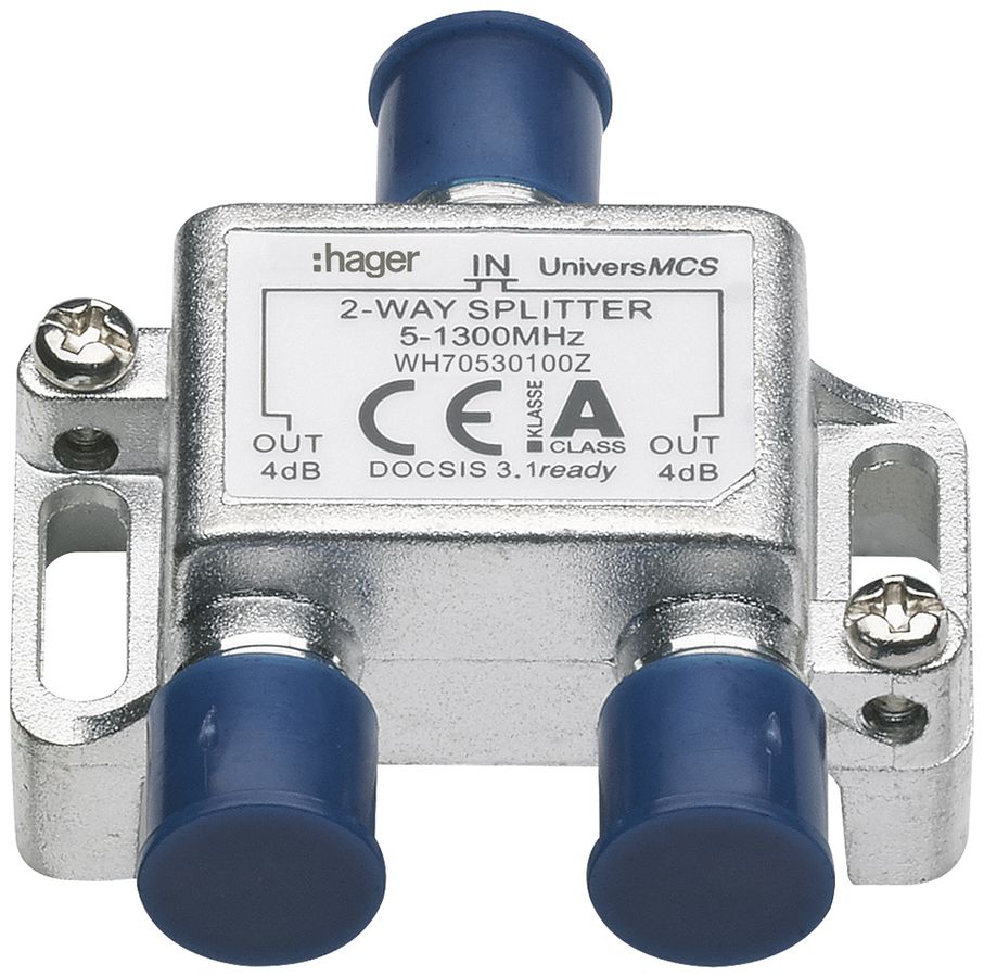 Ripartitore F Hager HMS 5…1300MHz 2 volte