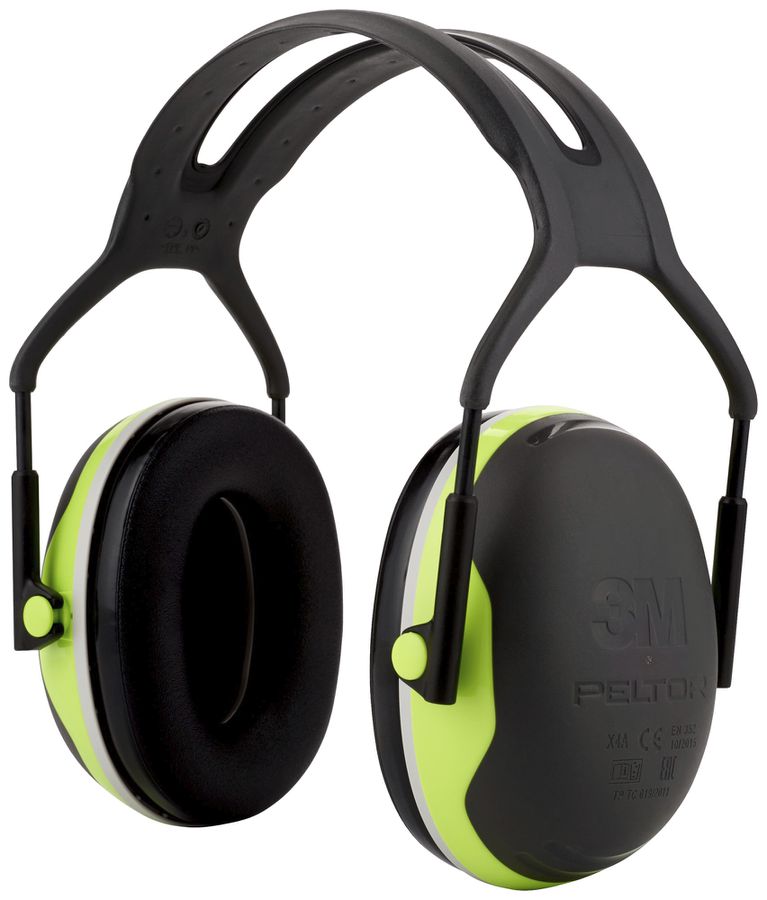 Kapselgehörschutz 3M PELTOR mit Kopfbügel SNR 33dB hellgrün