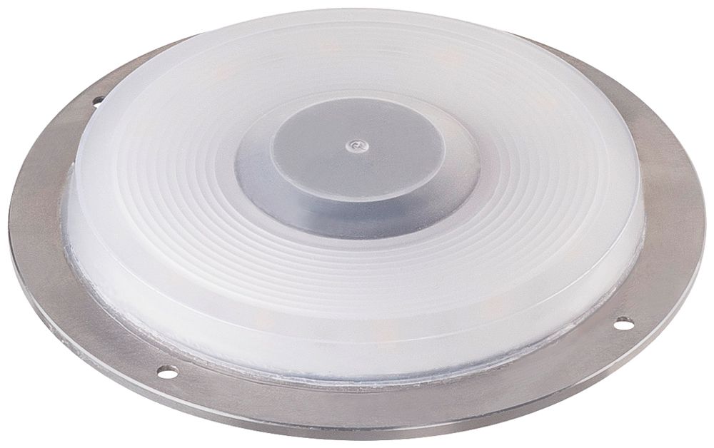 LED-Bodenleuchte SLV BIG PLOT 4.9W 540lm 3000K Ø124×16mm, Edelstahl