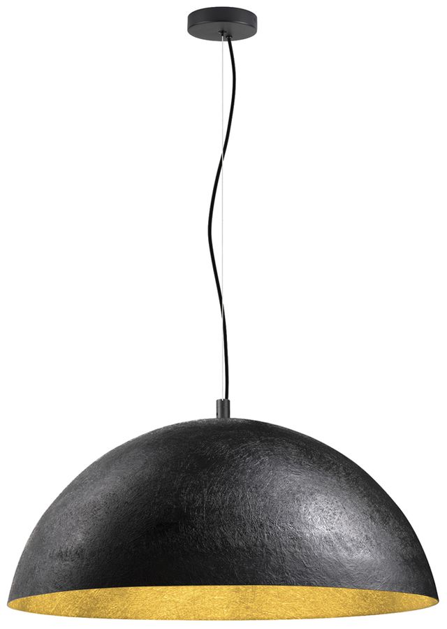 Pendelleuchte SLV FORCHINI 70 E27 1×40W DIM Ø695mm schwarz/gold