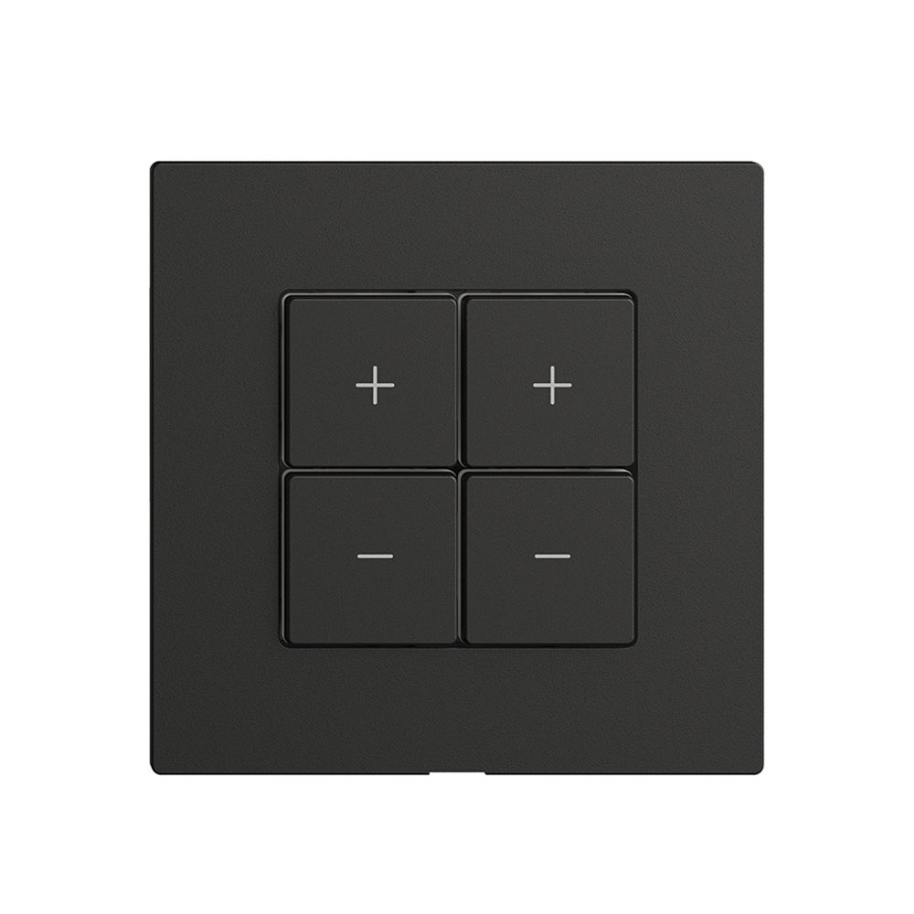 Dimmer Uni-LED 2K/4T Edue Wiser schwarz