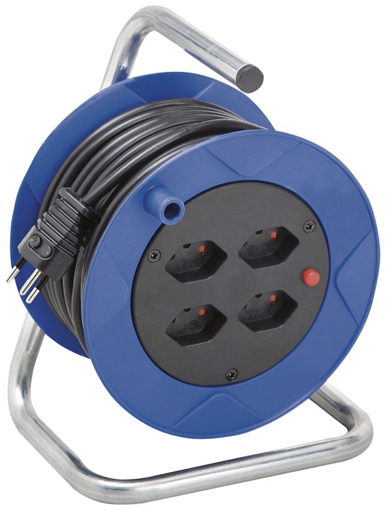 Avvolgicavo Kompakt ST 180 Ø180mm 4×T13 15m H05VV-F 3×1mm² ne 32 pezzi