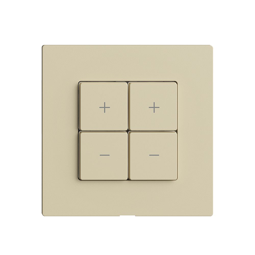 Commande pour variateur 2K/4T Edue Wiser vanille