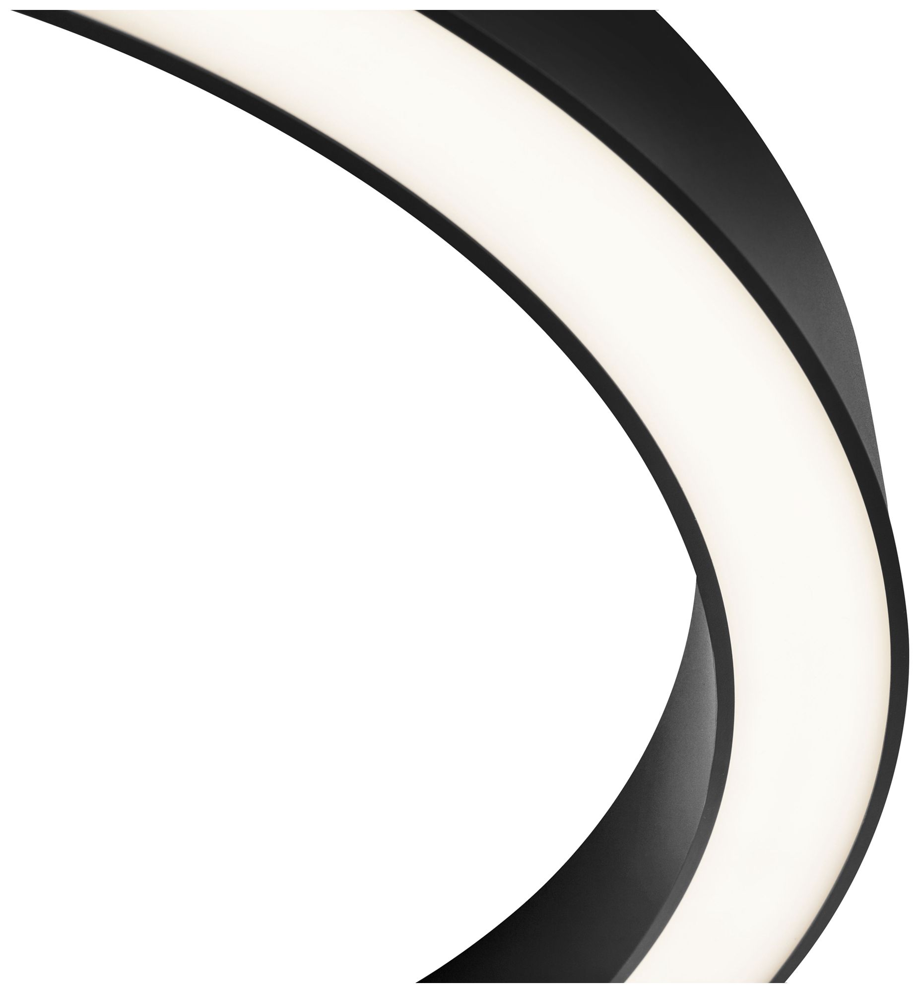 LED-Pendelleuchte Sylvania Nilo 53W 5980lm 840 DALI Ø800mm schwarz