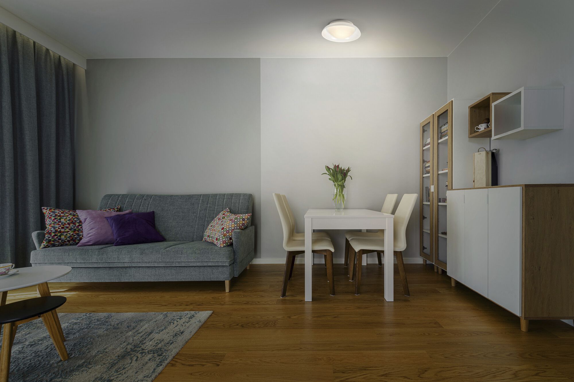 Deckenleuchte LEDVANCE ORBIS MILAN E27 2×0…10W Ø305mm weiss